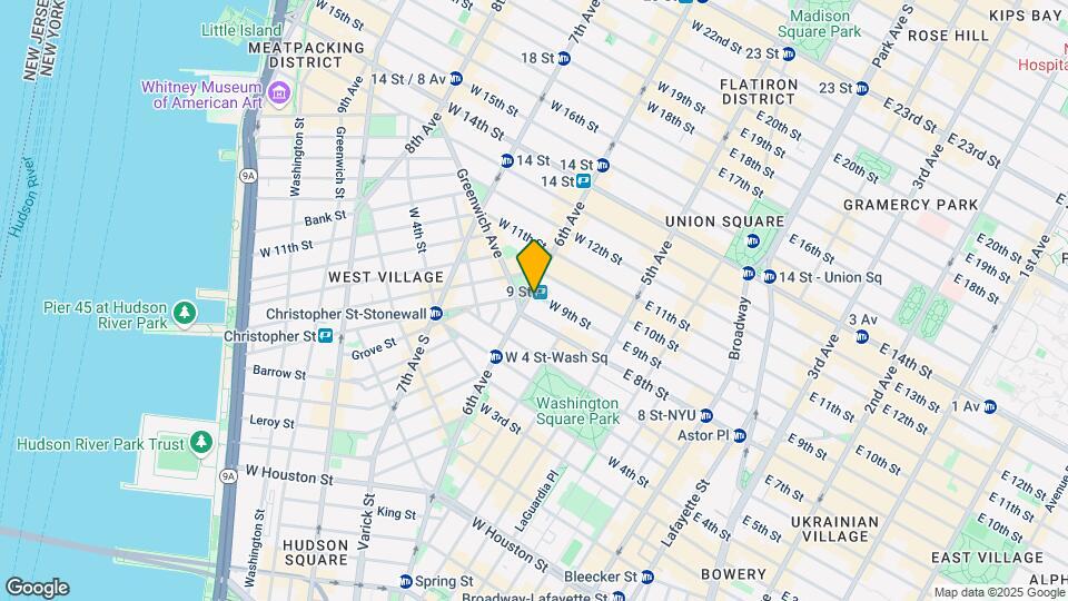 66 W Ninth St Map and Location Details