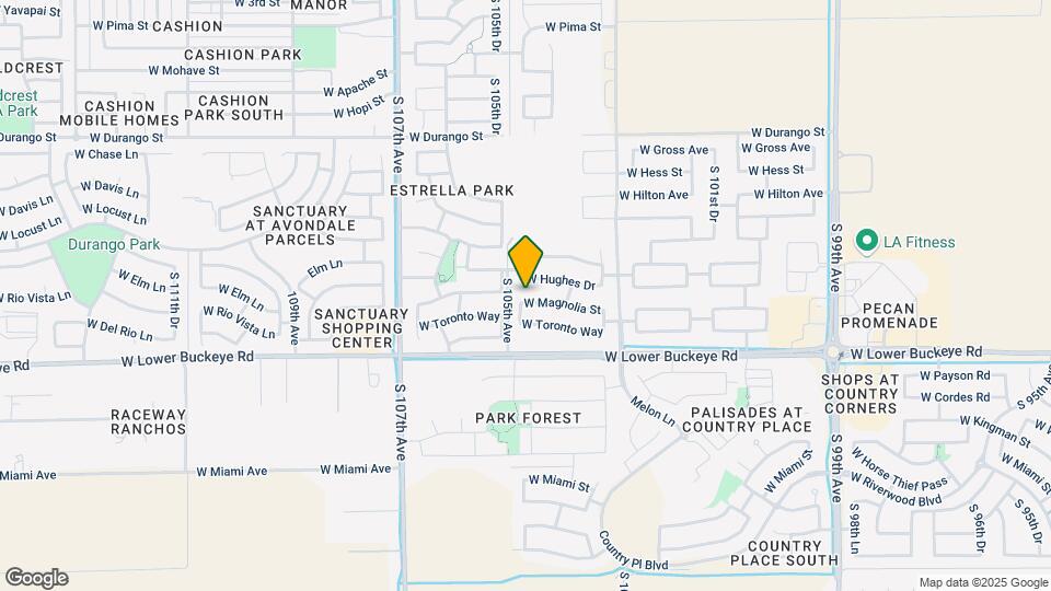 10440 W Magnolia St Map and Location Details