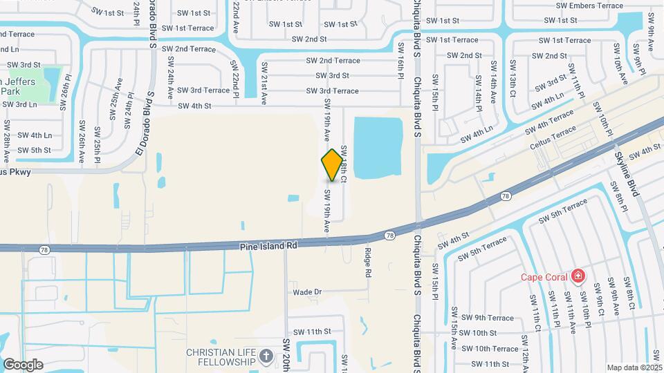 613 SW 19th Ave Map and Location Details