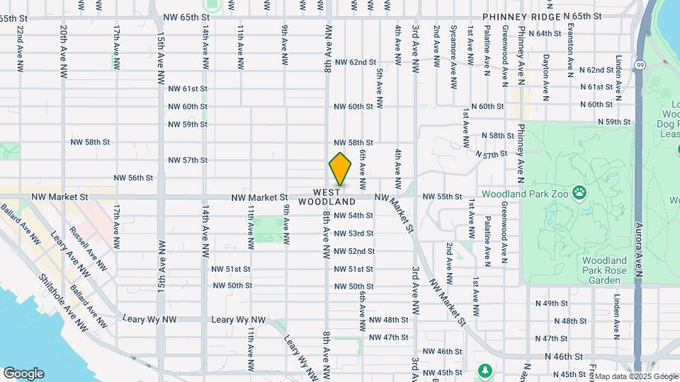 700 NW Market St Map and Location Details
