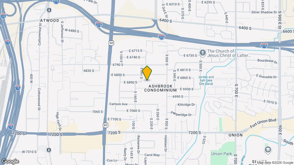 6887 S 190 E Map and Location Details