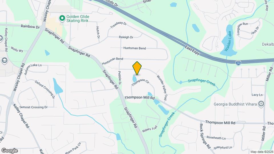 2884 Thompson Cir Map and Location Details