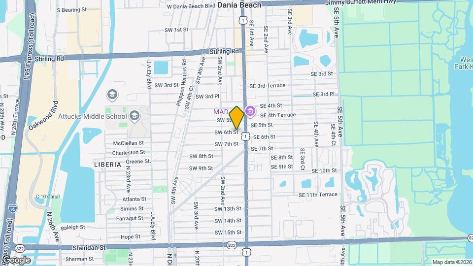 17 SW 6th St Map and Location Details