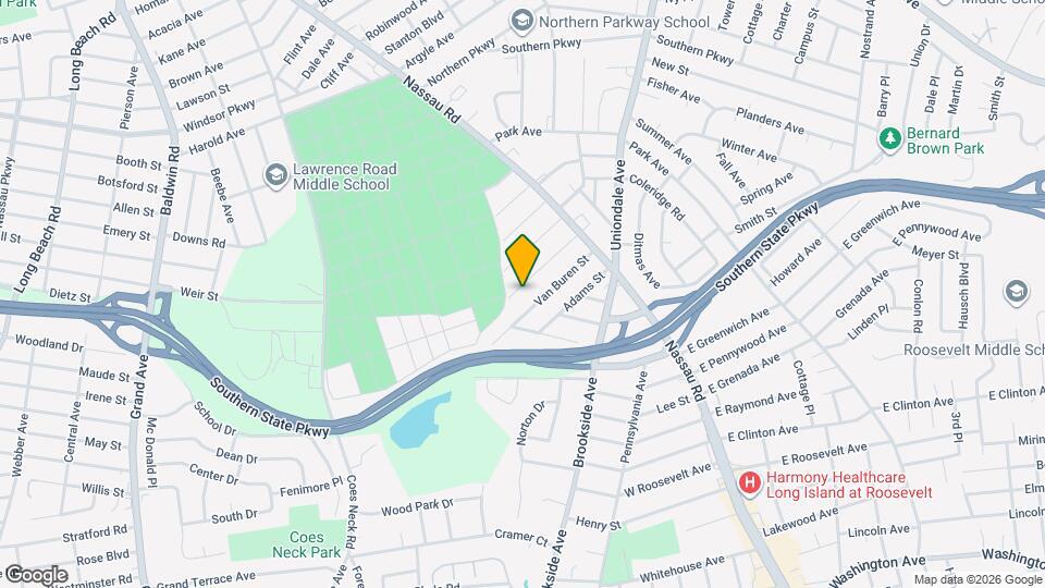 1075 Harrison St Map and Location Details