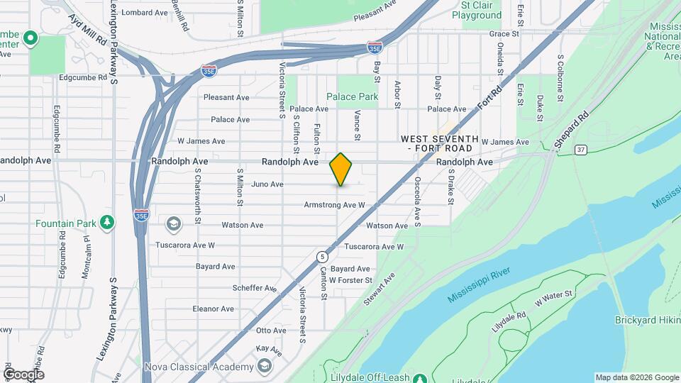 522 View St Map and Location Details