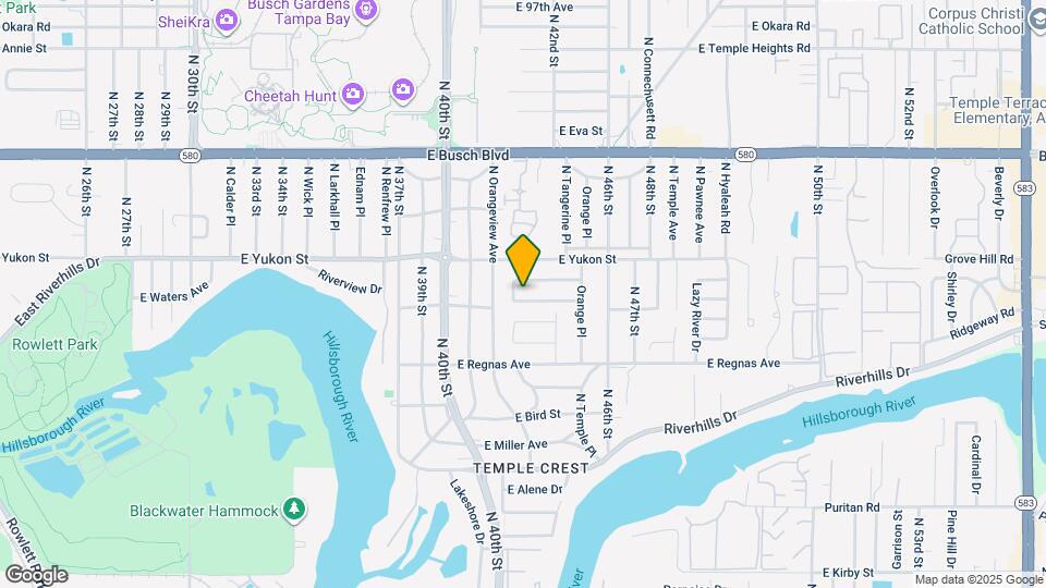 4210 E Sandalwood Cir S Map and Location Details