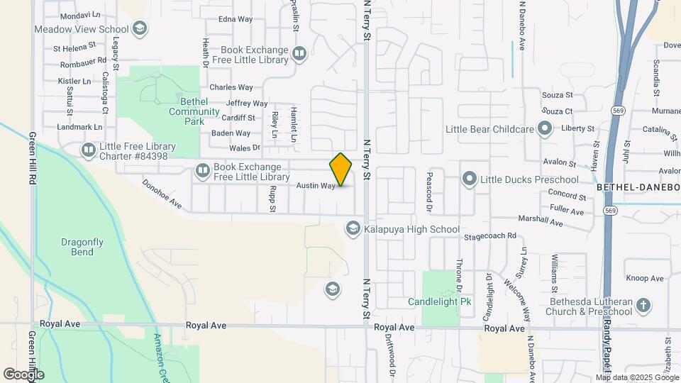 5268 Austin Way Map and Location Details