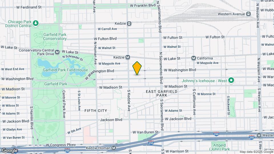 3128 W Warren Blvd Map and Location Details