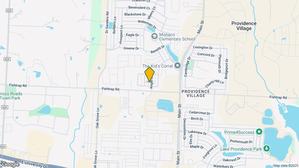 1605 Angel Ln Map and Location Details