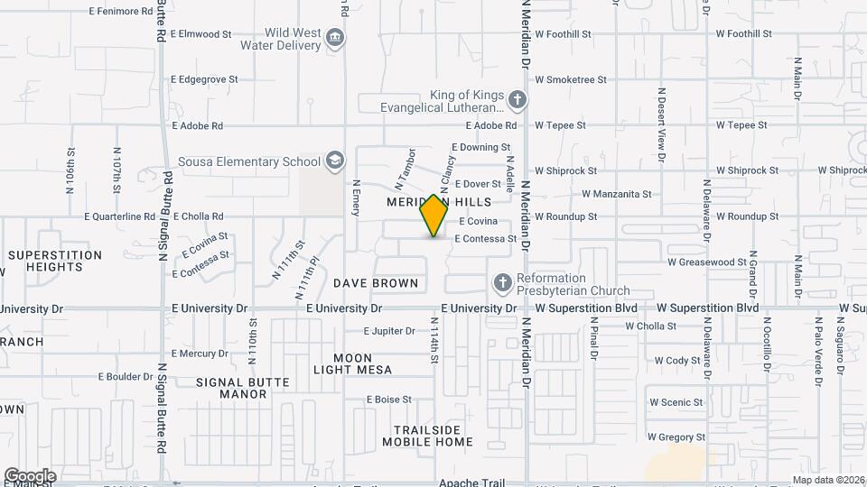 11355 E Contessa St Map and Location Details