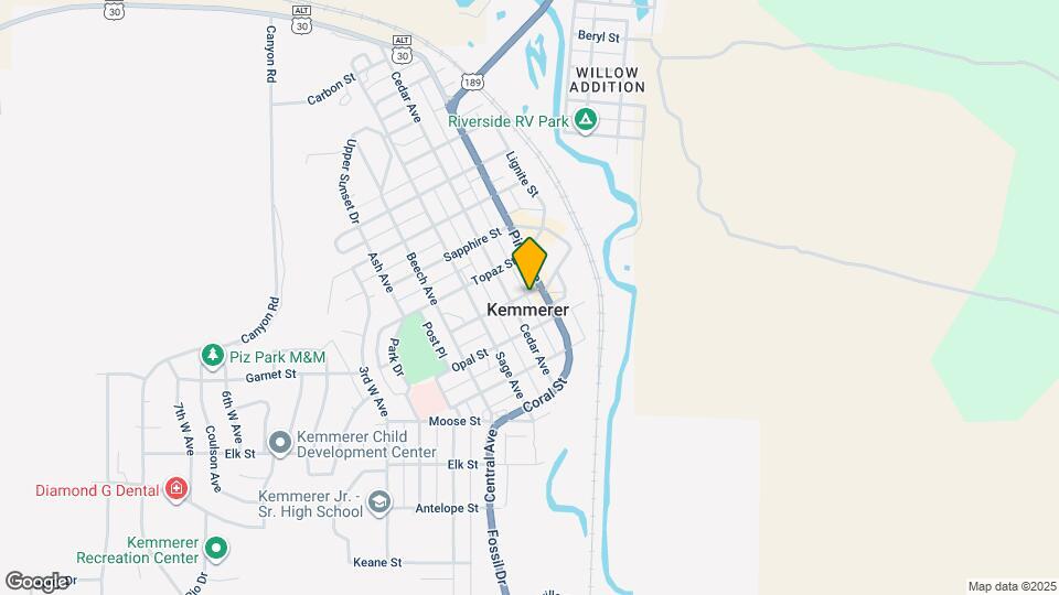 310 Garnet St Map and Location Details