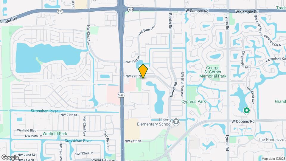 6729 Coral Lake Dr Map and Location Details