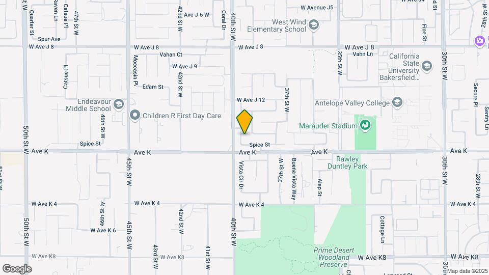 43632 Colony Dr Map and Location Details