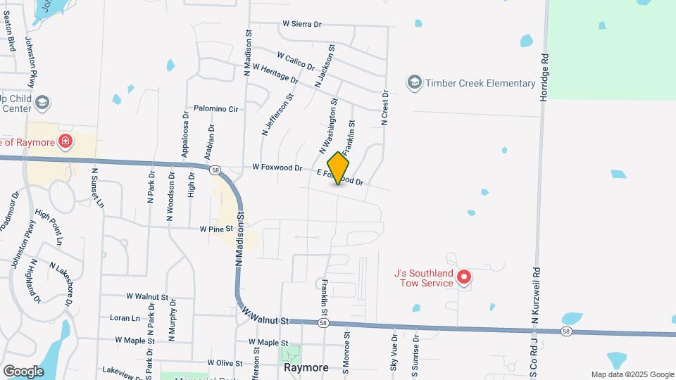116 E Maplewood Ln Map and Location Details