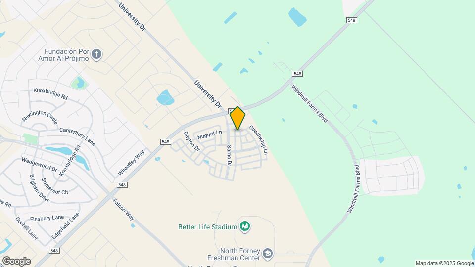 4717 Gold Rush Way Map and Location Details