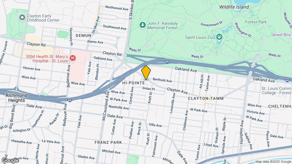 6716-22 Clayton Ave Mapa y Detalles de la Ubicación