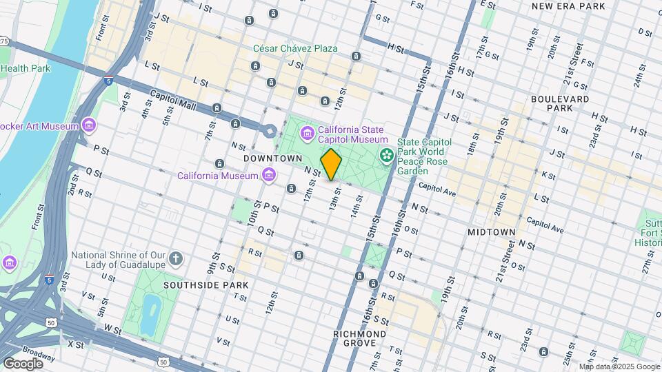1228 N St Map and Location Details