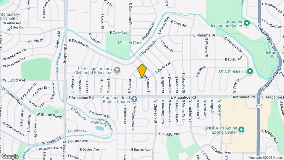 6621 S Wellington Ct Map and Location Details