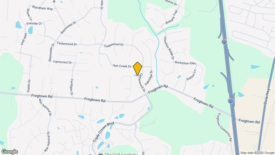 10255 Cedarwood Dr Map and Location Details