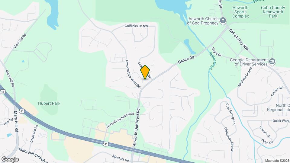 1121 Lauren Way Mapa y Detalles de la Ubicación