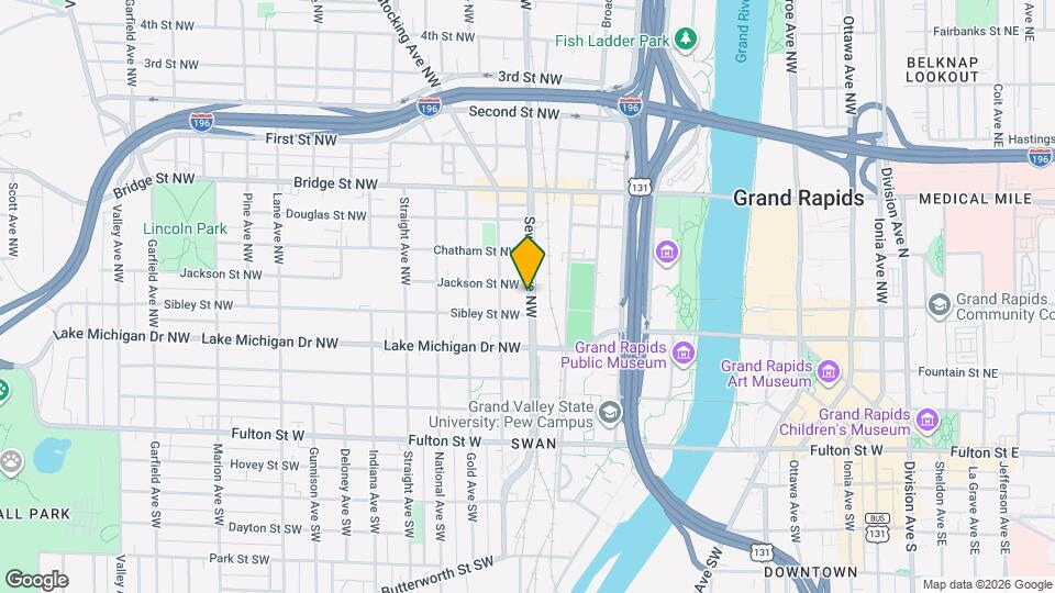 217 Seward Ave NW Map and Location Details