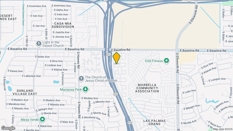 8710 E Kilarea Ave Mapa y Detalles de la Ubicación