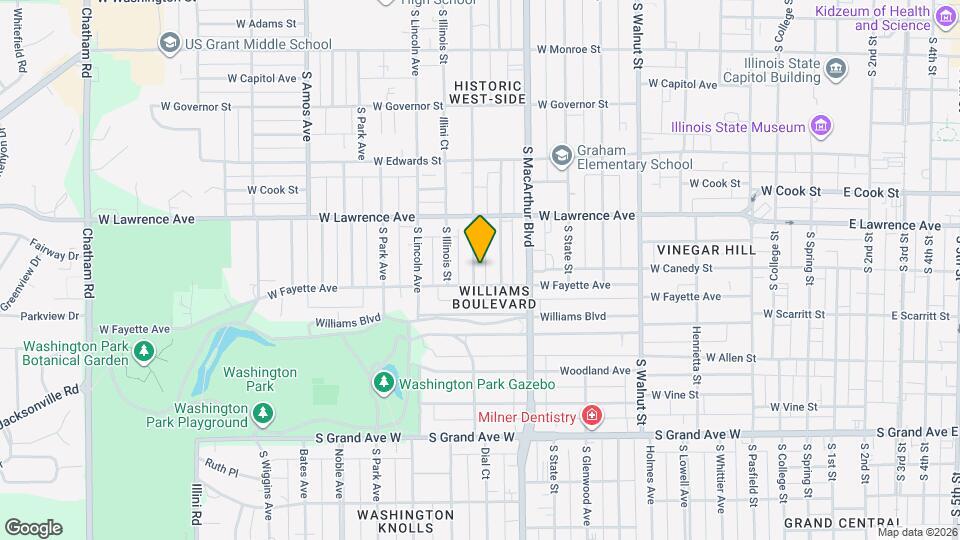 856 S Douglas Ave Map and Location Details