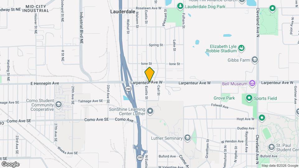1642 Eustis St Map and Location Details