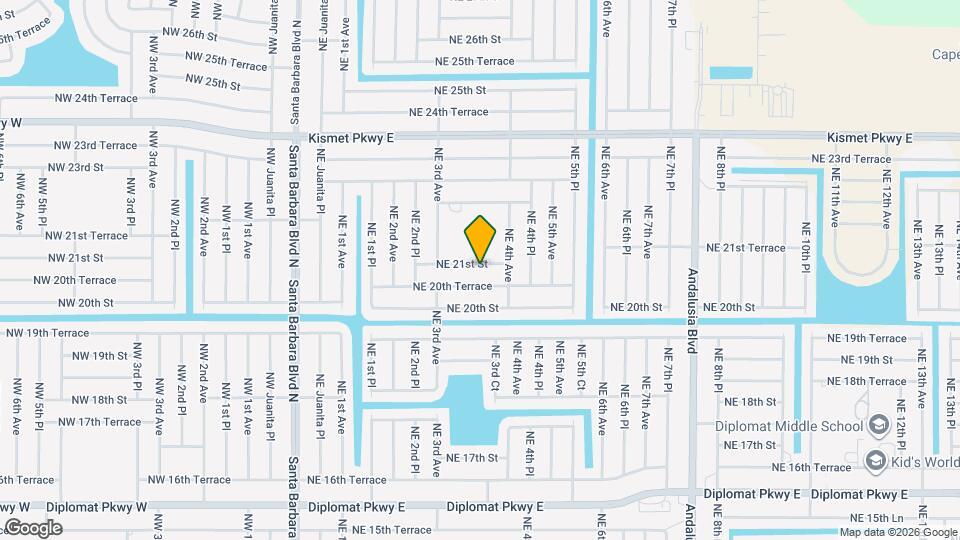 328 NE 21st St Map and Location Details