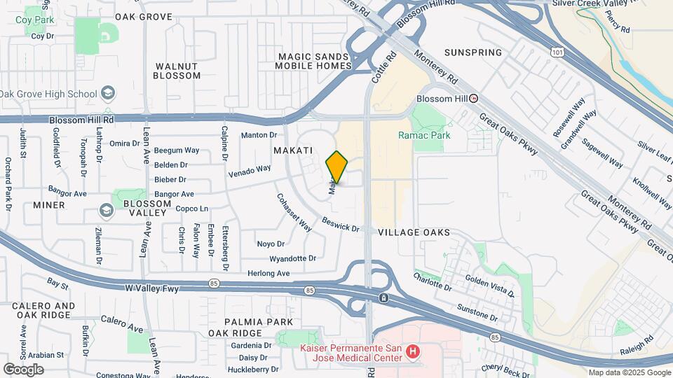 5701 Makati Cir Map and Location Details