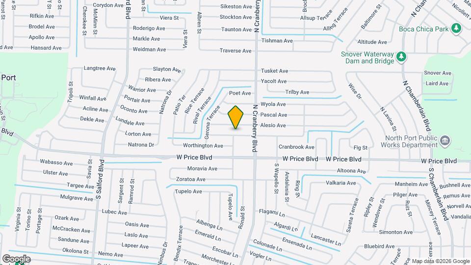 3102 Lucaya Ave Map and Location Details
