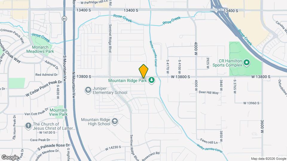 13836 S Greenford Ln Map and Location Details