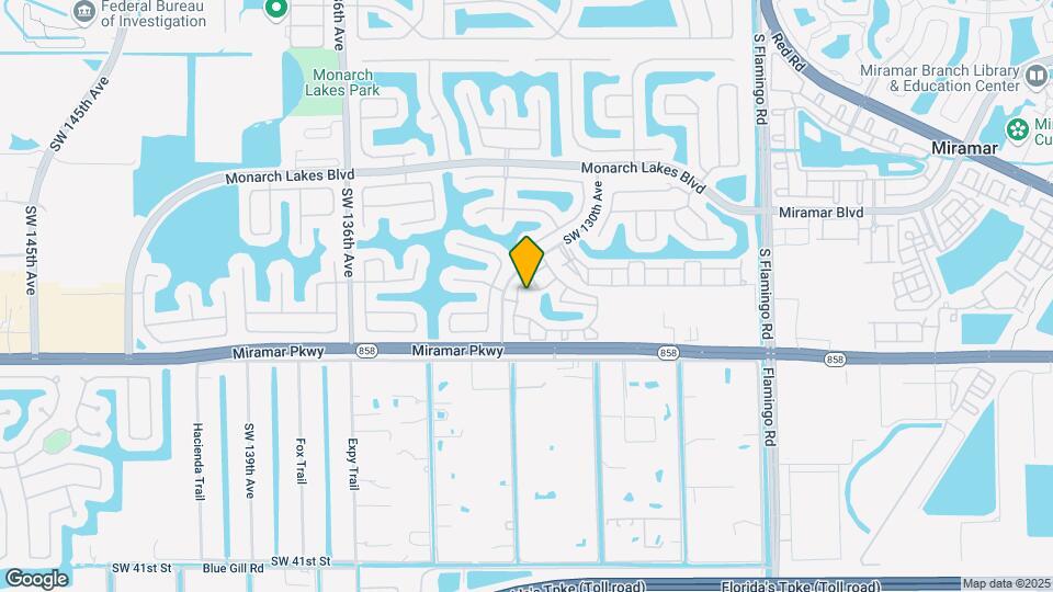 3079 SW 129th Way Map and Location Details