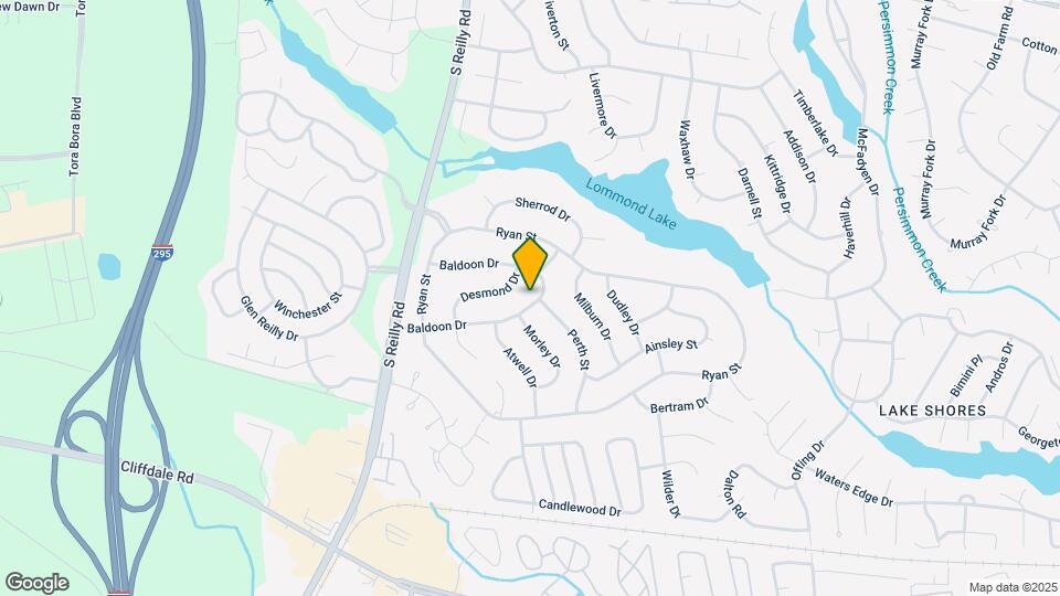 6616 Baldoon Dr Map and Location Details