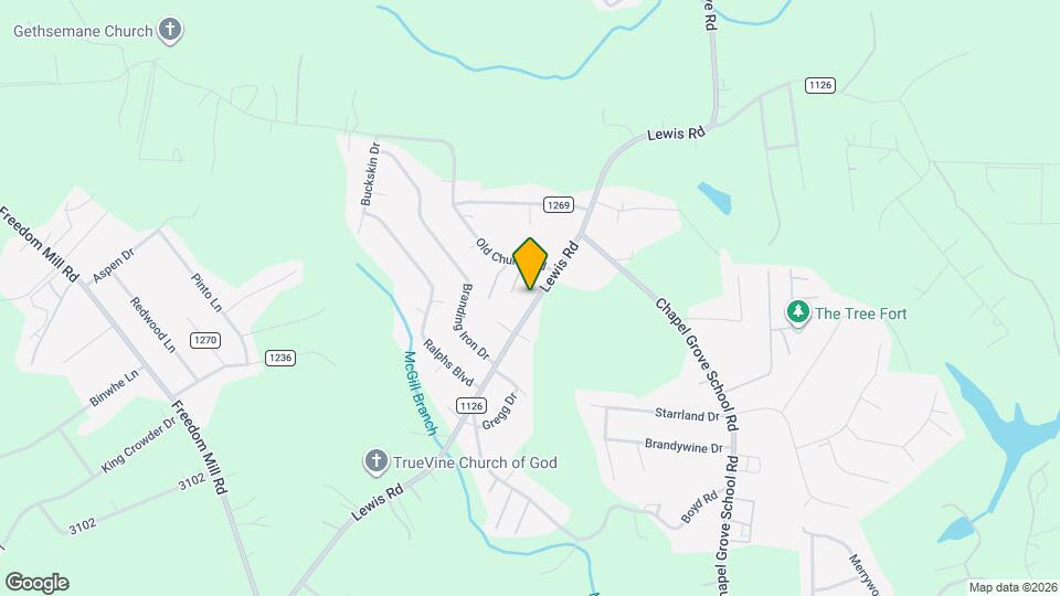 5212 Lewis Rd Map and Location Details