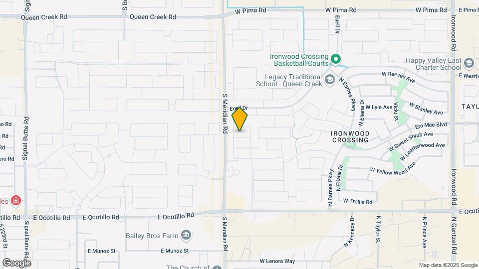 1486 W Hoptree Ave Map and Location Details
