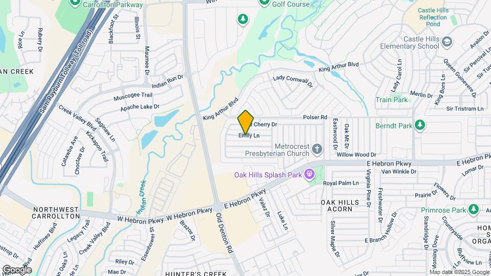 1118 Emily Ln Map and Location Details