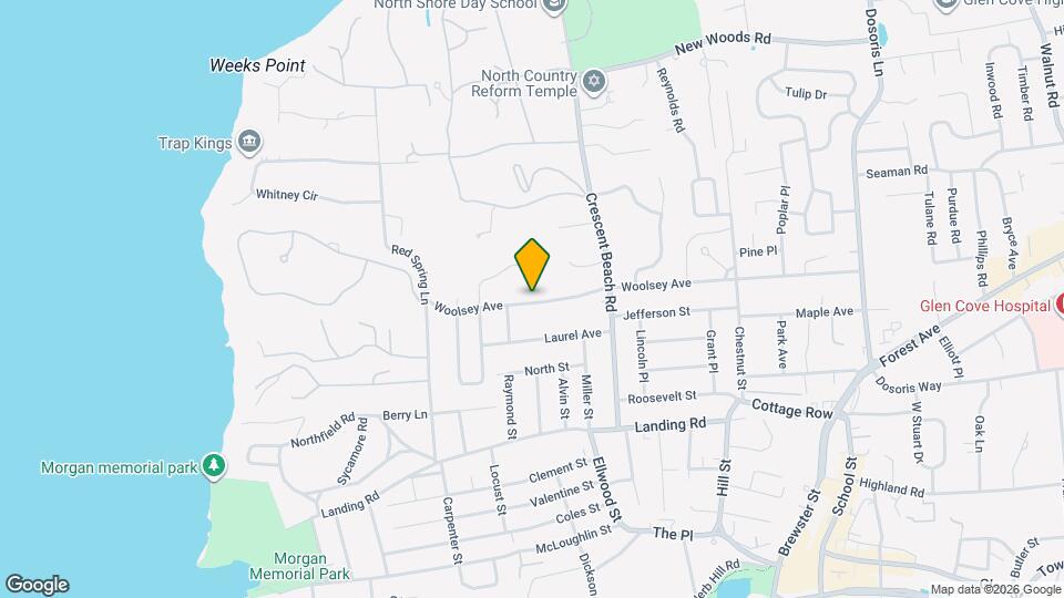 130 Woolsey Ave Map and Location Details