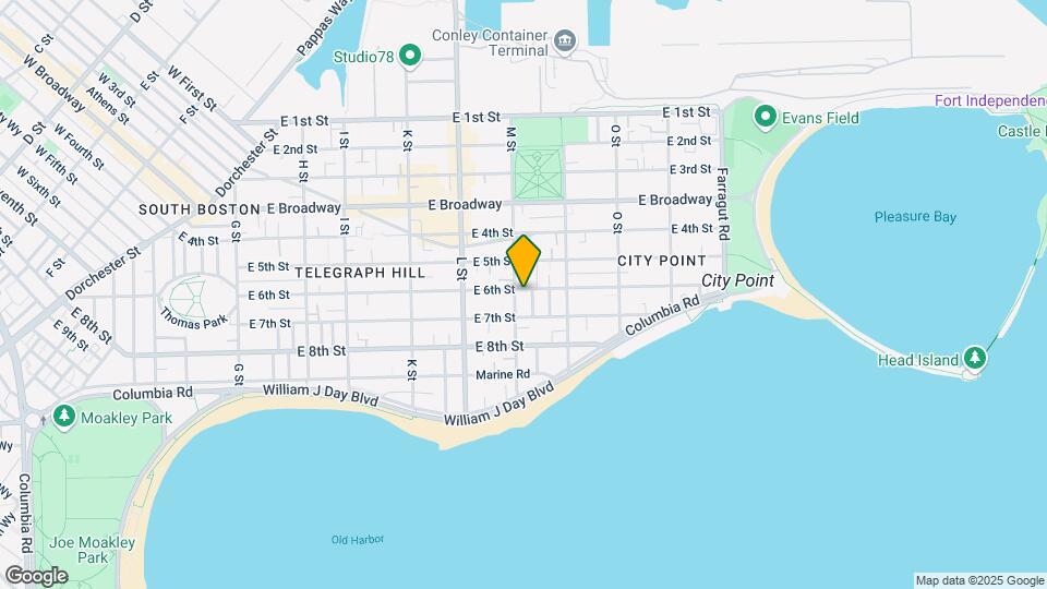 687 E 6th St, Unit 687 Map and Location Details