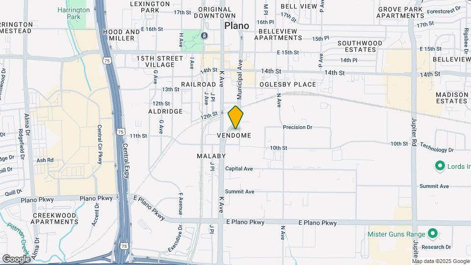 1113 11th St Map and Location Details