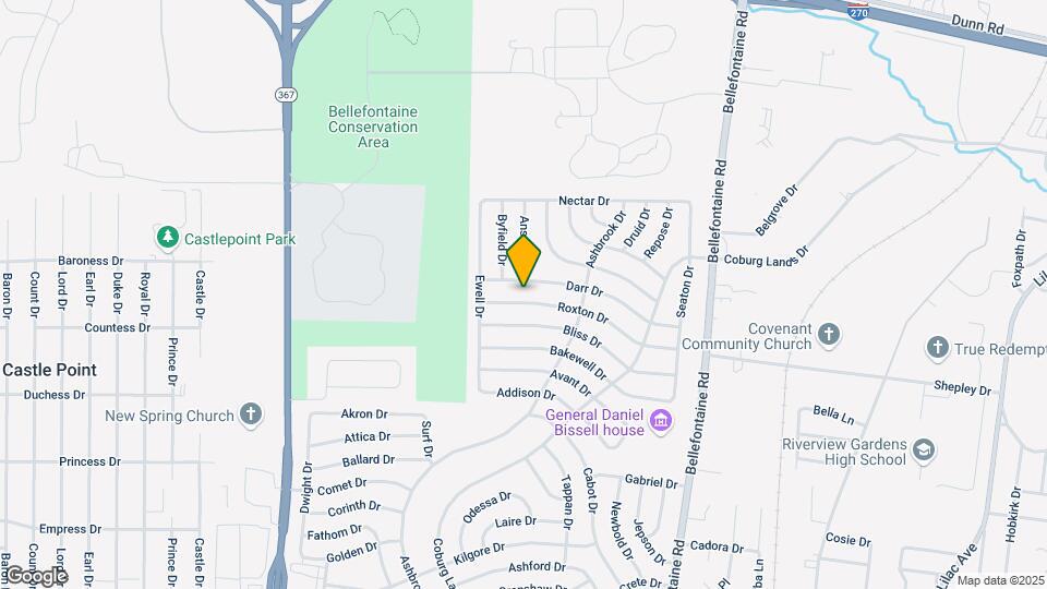 1239 Roxton Dr Map and Location Details