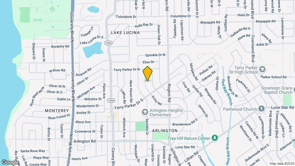 1851 Ector Rd Map and Location Details