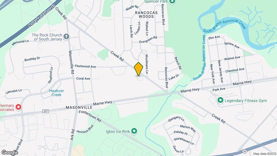 Mount Laurel Manor Apartments Map and Location Details