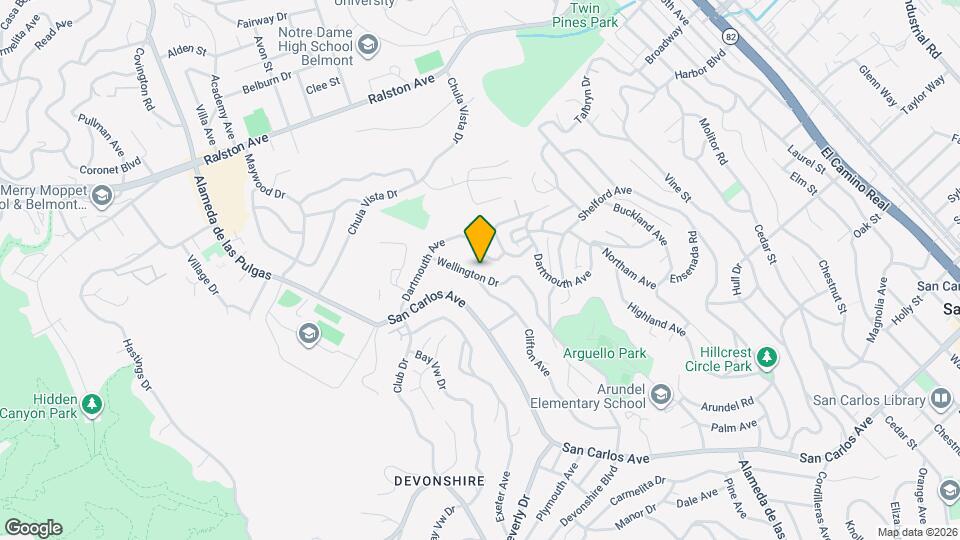 574 Wellington Dr Map and Location Details