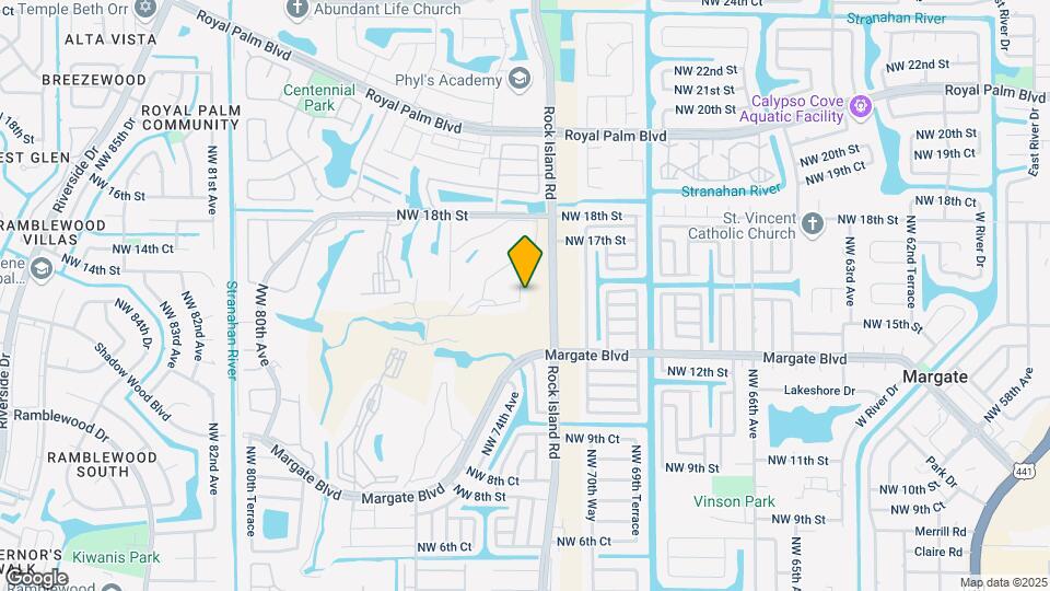 7350 NW 18th St Map and Location Details