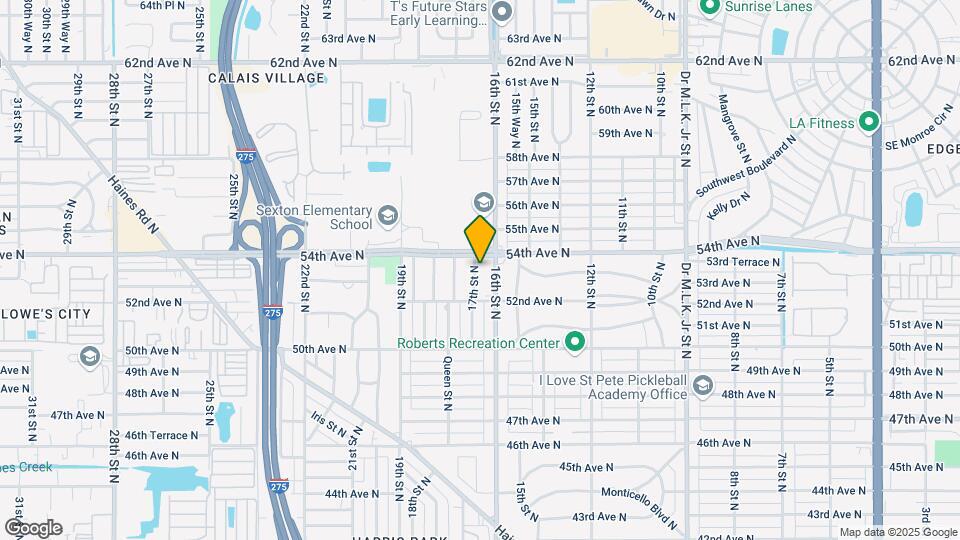 5301 17th St N Mapa y Detalles de la Ubicación