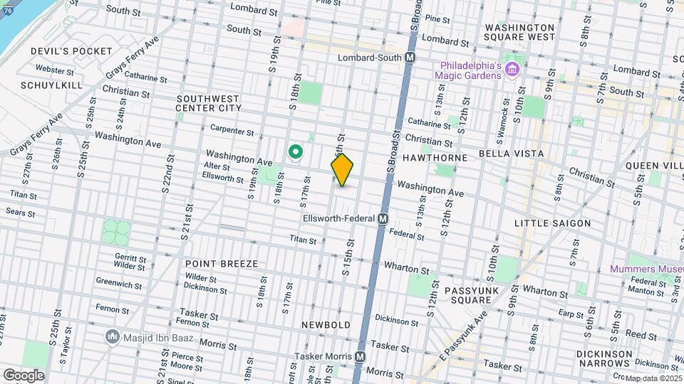 1523 Ellsworth St, Unit 3 Map and Location Details