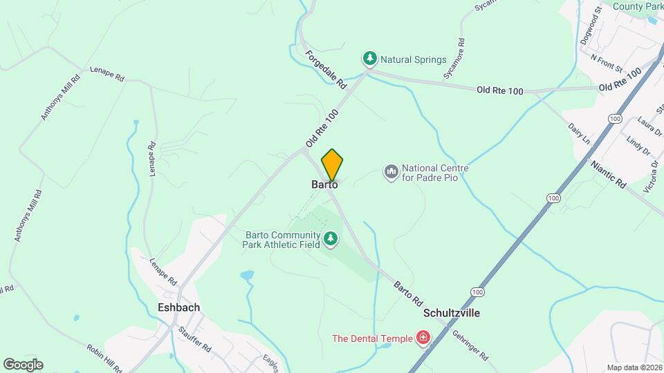 135 Barto Rd Mapa y Detalles de la Ubicación