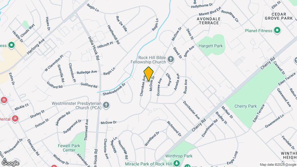 1059 McDow Dr Map and Location Details