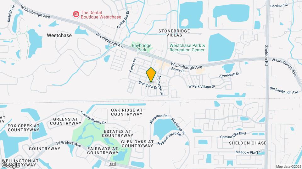 9917 Brompton Dr Map and Location Details